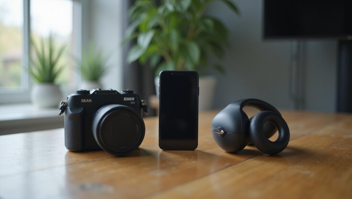 Acessórios da Apple para entusiastas de tecnologia, incluindo iPhone, iPad e MacBook.