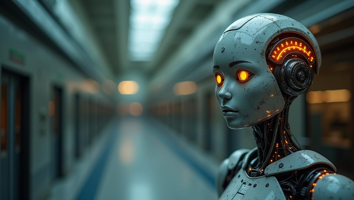Ilustração mostrando um modelo de inteligência artificial cometendo um erro de taxa base