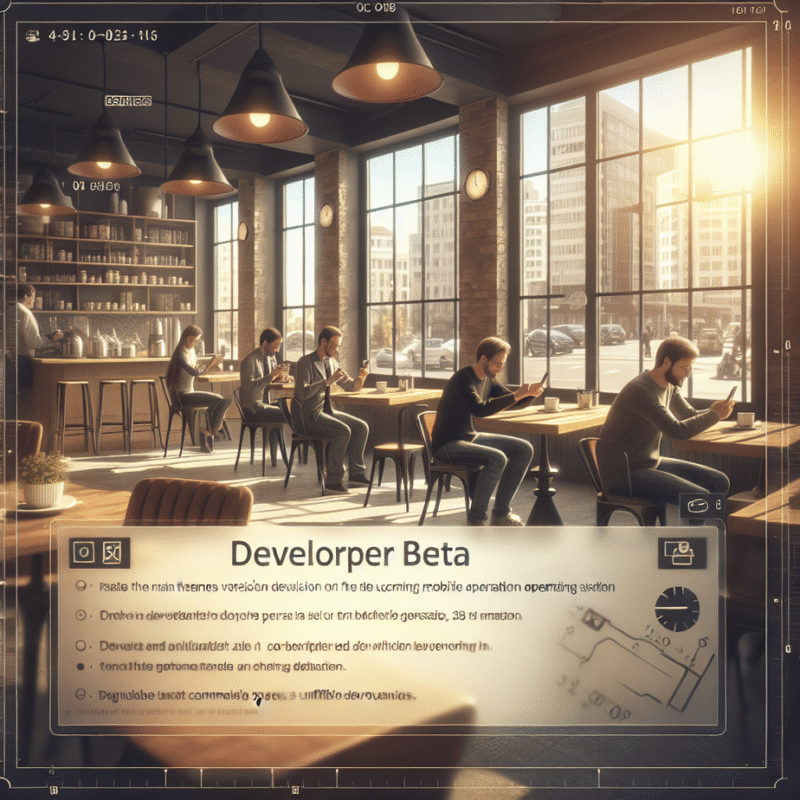 Captura de tela do iOS 26 Developer Beta em um iPhone
