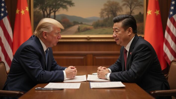 Reunião entre EUA e China em Estocolmo sobre comércio com foco na cúpula Trump-Xi